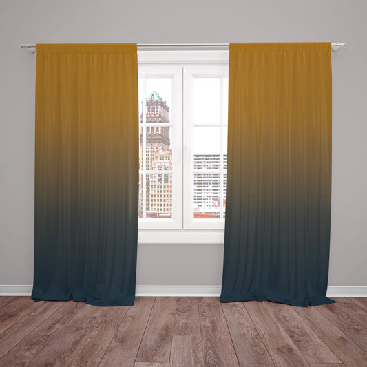 Gradiant double curtain