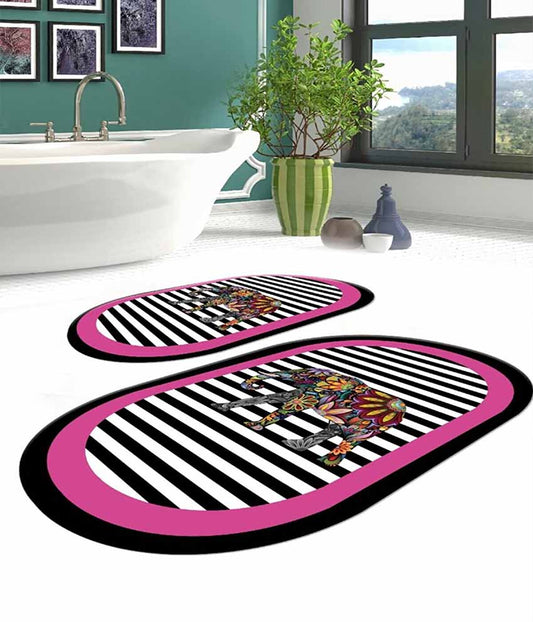 Bath mat Oval
